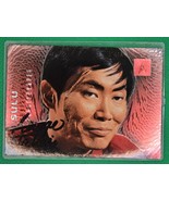 George Takei Sulu Hand Signed Autographed Mirror Mirror Card 30th Annive... - $1,144.71 MXN