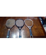 3 Vintage Used Bronze / New Black Swinger Racquetball Racquet  - $318.02 MXN