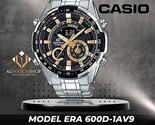 Casio Edifice EFR-550D-1AVUDF Stilvolle Armbanduhr aus Edelstahl mit... - $114.17