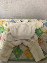 Vintage Cabbage Patch Kids White &amp; Yellow Tracksuit LF On Tag - $1,404.11 MXN