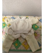 Vintage Cabbage Patch Kids White &amp; Yellow Tracksuit LF On Tag - $1,378.14 MXN