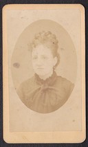 Flora Baxter Carte de Visite (CDV) Photo - Jersey City, New Jersey - £13.89 GBP