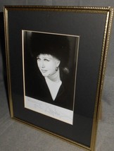 Hand Signed Ginger Rogers Autographed B/W Photo w/FRAME - $79.19