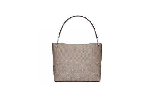 TB Zoey Center-Zip Tote One Size French Gray - $448.00