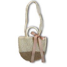 Gift Straw Bag Hand Bag  Crossbody Bag Weave bag Natural material From Thai - $30.00