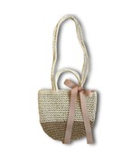 Gift Straw Bag Hand Bag  Crossbody Bag Weave bag Natural material From Thai - $30.00