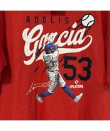 Texas Rangers Adolis Garcia #53 XL Short Sleeve Red T-Shirt MLB Players - £21.05 GBP