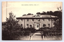 Postcard Cuba Memorial Hospital, Cuba New York - £7.86 GBP