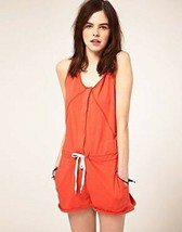 $130 ELEVEN PARIS Playsuit ROMPER One Piece ROPE BELT Grenadine MARGARET... - £70.58 GBP