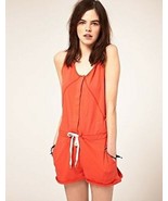 $130 ELEVEN PARIS Playsuit ROMPER One Piece ROPE BELT Grenadine MARGARET... - €76,52 EUR