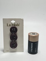 La Mode 3-Button Card AS-PICTURED - $9.48