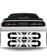Taillight Race Track Vinyl Overlay Decal Cover C Fits Dodge Challenger 2... - £31.96 GBP