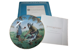 MIB Never Displayed Johnny Appleseed American Folk Heroes w/Cert of Authenticity - £3.92 GBP