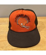 VINTAGE YOUNGAN SPORTS SPECIALTIES CLEVELAND BROWNS HAT TRUCKER MESH SNA... - $54.29 CAD