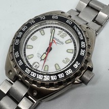 Vintage Reebok Quartz Watch Men 100m Diver Military Dial Date Analog New Battery - $47.49