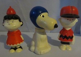 Vtg Avon Bubble Bath Bottles - Snoopy, Charlie Brown, Lucy 1970&#39;s  Peanuts - £19.98 GBP