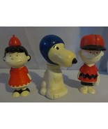 Vtg Avon Bubble Bath Bottles - Snoopy, Charlie Brown, Lucy 1970&#39;s  Peanuts - £19.66 GBP