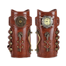 Original Steampunk Industrial Revolution Gear And Time Bracers - £48.57 GBP