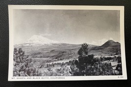 RPPC B&amp;W Postcard - Mt. Shasta And Black Butte, California  - £2.78 GBP