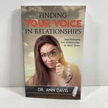 Finding Your Voice in Relationships SIGNED Ann Davis 2017 Trade Paperback - £18.74 GBP