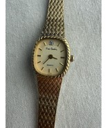 Vintage PIERRE CARDIN designer Quartz gold plated Ladies watch - $28.71