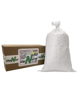 UpNorth Sandbags - Box of 50 - Empty Woven Polypropylene Sand Bags w/Tie... - $49.50