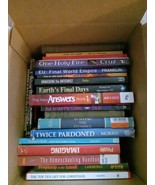 Random Theology/Christian Book Lot (Box Size 12x10x8) May Accept Best Of... - $30.73