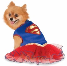 Supergirl Tutu Dress Medium Dog Costume Rubies Pet Shop - £20.11 GBP