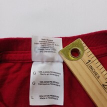 College Football Beat TEXAS Men's Red Short Sleeve Graphic T-Shirt Size Large image 5