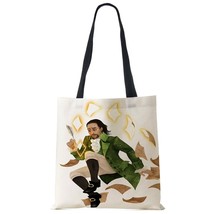 Customized Vintage 50s 60s Print Tote Bag For Women Reusable  Bags Travel School - £88.69 GBP