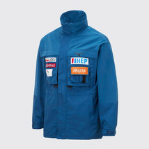 Mizuno CRO SKI BOA Zip Up Jacket Unisex Padding Casual Asian Fit Blue 32... - £100.64 GBP