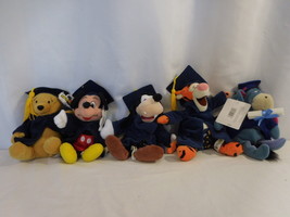 Disney Beanies Gradnite Mickey Goofy Winnie Tigger Eyeor Graduate Beanies - £39.57 GBP