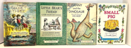 VTG I Can Read Book Lot of (4) HC- Danny and the Dinosaur, Small Pig + More - £11.08 GBP