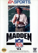 Madden NFL 94 - Sega Genesis SG GEN Mega Drive SMD Video Game - £14.22 GBP