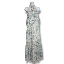 Foxiedox Dress Size Small Women&#39;s Maxi Dress Sleeveless High Neck Dress Floral - £26.89 GBP