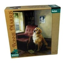 Bonnie Marris Old Faithful Jigsaw Puzzle Golden Retriever Dog 1000 Poster  - $24.74