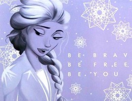 Jigsaw Puzzle FROZEN II - BE BRAVE BE FREE BE YOU 500 Pieces 14&quot; x 11&quot; C... - £3.16 GBP