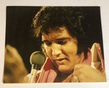 Elvis Presley 8x10 Elvis On Stage With Scarf 70s Elvis - £7.77 GBP
