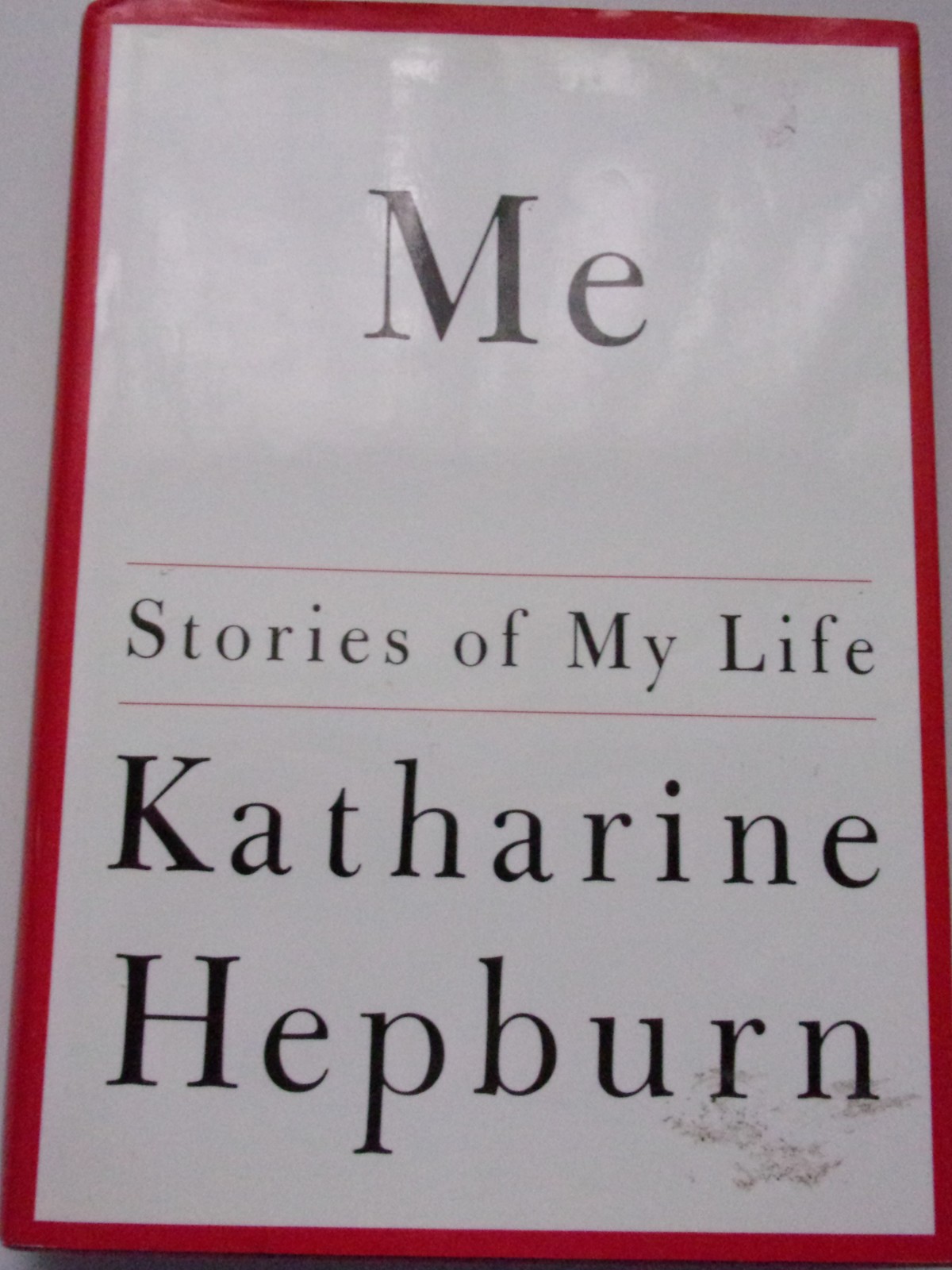 Me Stories Of My Life Katharine Hepburn Hardcover 1991 - $2.99