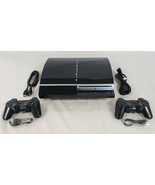 Sony CECHG01 PlayStation 3 PS3 250GB Video Game System Fat Console 2 CON... - £154.76 GBP