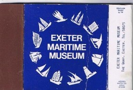 Matchbox Cover Exeter Maritime Museum The Quay Exeter UK - £2.24 GBP