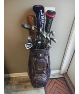 Callaway Taylormade Titleist 15 Piece Regular Flex Complete Golf Set Car... - $379.99