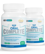 2 Pack Oral Complete, oral probiotics for fresh breath-60 Capsules x2 - $1,322.88 MXN