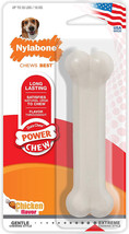 Nylabone Dura Power Extreme Chew Bone Chicken Flavor Med for Dogs up to 35lbs - £4.13 GBP