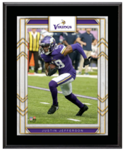 Justin Jefferson Minnesota Vikings 10.5&quot; x 13&quot; Sublimated Player Plaque - $29.95