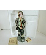 EMMETT KELLY JR CLOWN FIGURINE 9825 COTTON CANDY 10.25&quot; LTD SIGNED 1987 ... - $34.60