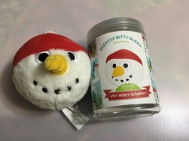 Scentsy Snowman Bitty Buddy, Scent: Very Merry Cranberry Free Shipping New - $12.86