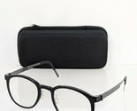 Brand New Authentic LINDBERG Eyeglasses 1032 Black &amp; Gunmetal AE25 1032 ... - $395.99