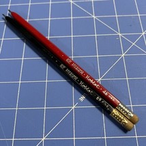 Vtg EF Eberhard Faber Noblot 69 Fine &amp; 46 Medium Pen Looks Like Pencil Needs Ink - £25.78 GBP