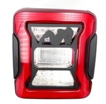 Sexy chic tail light covers / fits 2018-21 jeep Wrangler JL with LED lights - $23.23